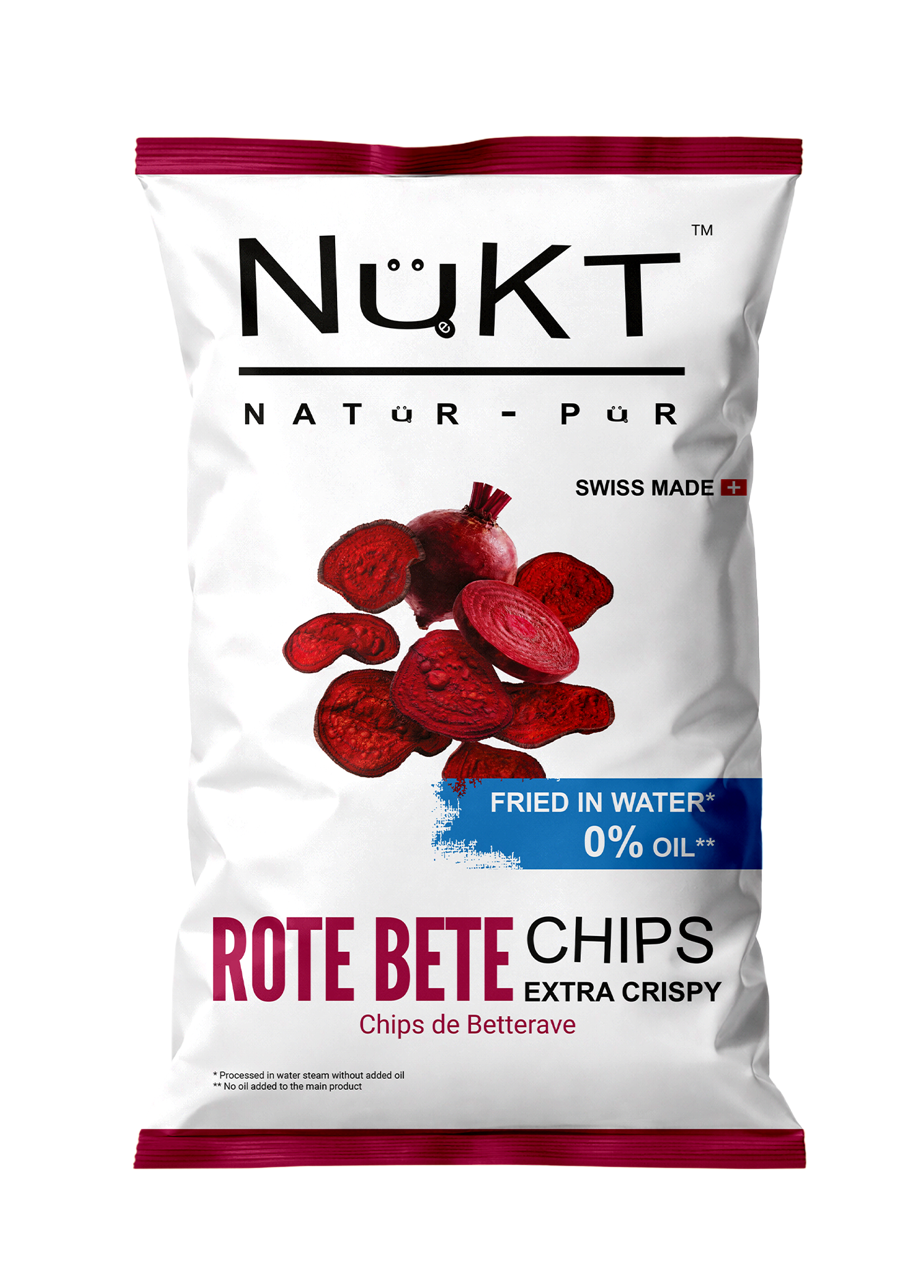 Front of the NÜKT Rote Bete bag